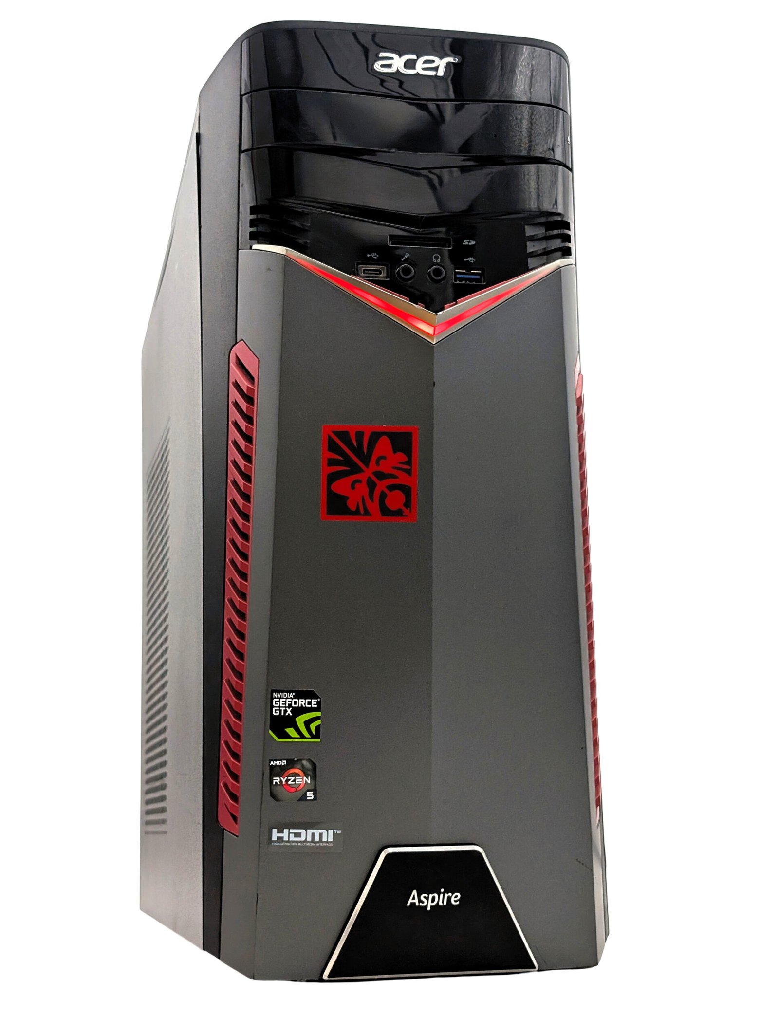 Acer Aspire GX-281/Ryzen 5-1400/16GB/256GB/GTX 1060 3GB (AUFBEREITET)