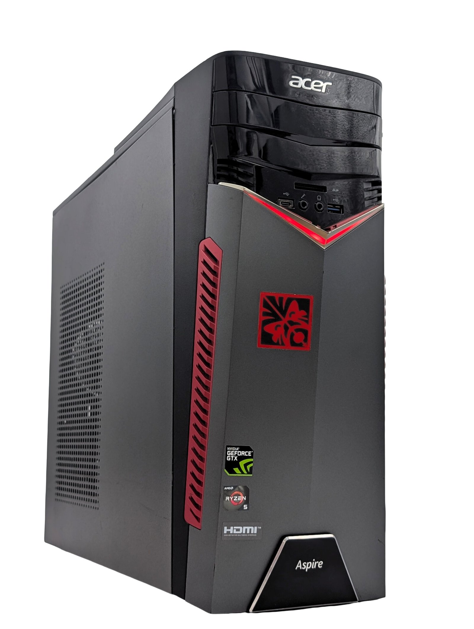 Acer Aspire GX-281/Ryzen 5-1400/16GB/256GB/GTX 1060 3GB (AUFBEREITET)