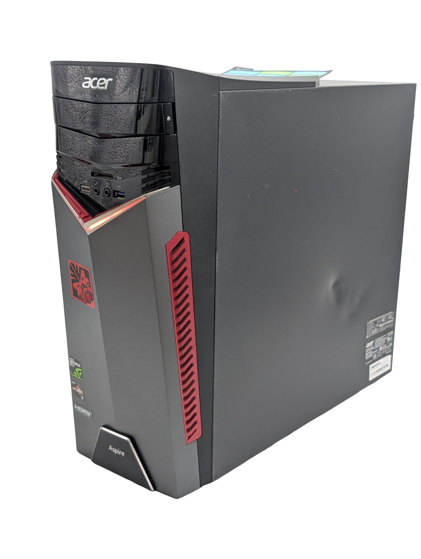 Acer Aspire GX-281/Ryzen 5-1400/16GB/256GB/GTX 1060 3GB (AUFBEREITET)