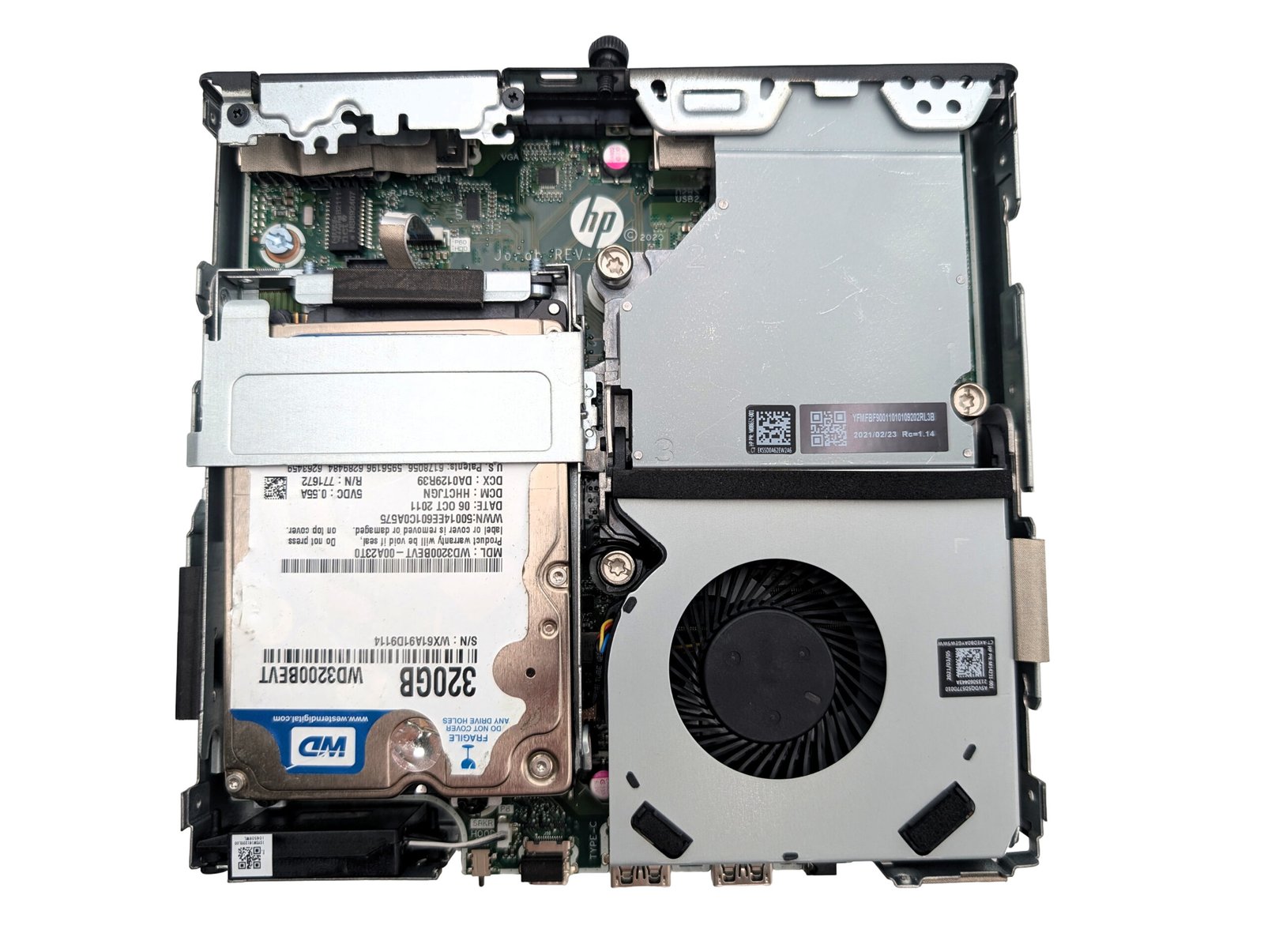 HP 260 G4 Desktop Mini/i5-10210U/8GB/256GB +320GB (GENERALÜBERHOLT)