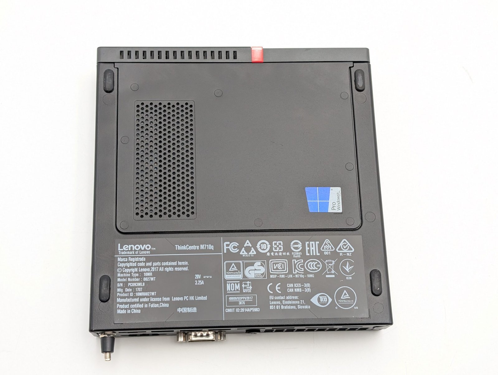 Lenovo ThinkCentre M710q Tiny / i5-7500T / 8GB / 128GB + 320GB (GENERALÜBERHOLT)