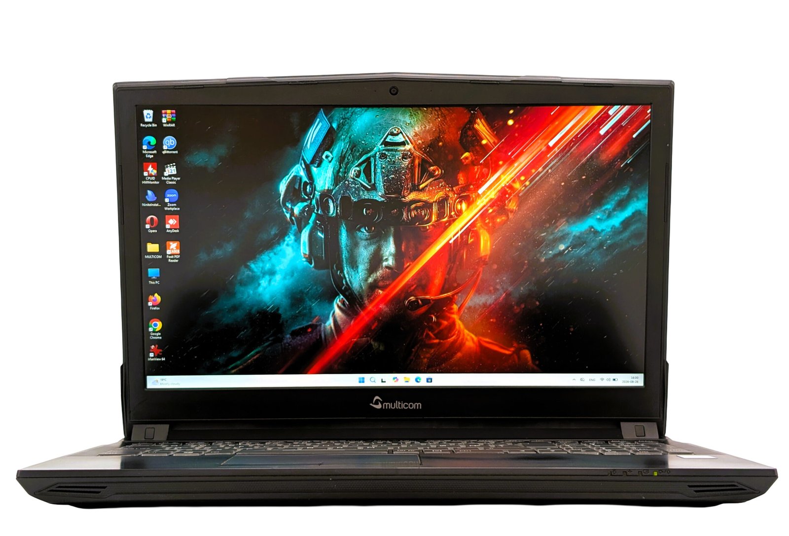 Multicom N950T / i5-8400 / 16GB / 256GB + 320GB / GTX 1060 6GB (GENERALÜBERHOLT)