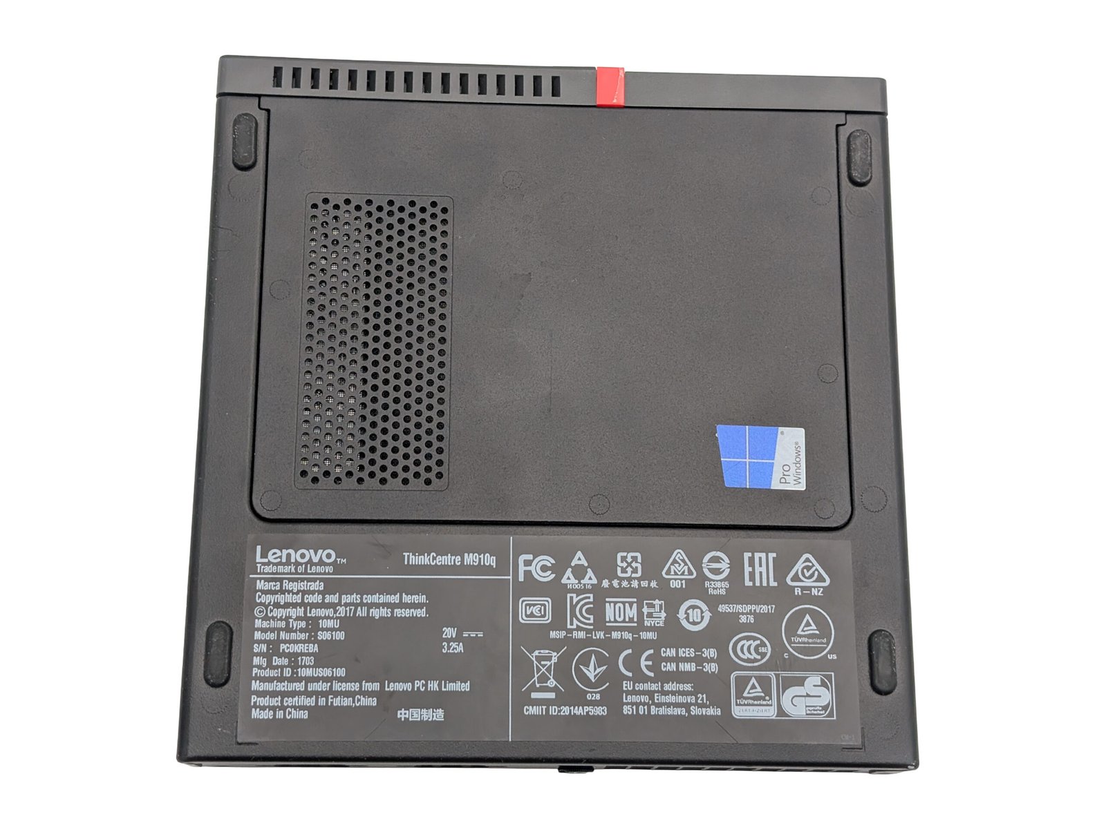 Lenovo ThinkCentre M910q Tiny/i5-7500T/8GB/256GB (GENERALÜBERHOLT)