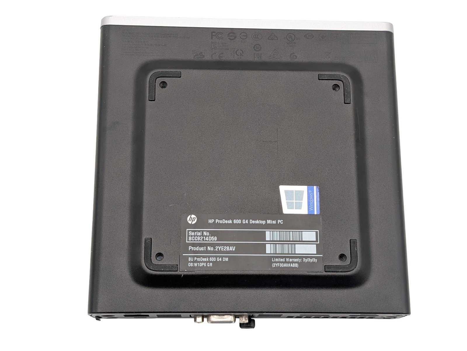 HP ProDesk 600 G4 DM/i5-8500T/8GB/128GB+320GB (GENERALÜBERHOLT)