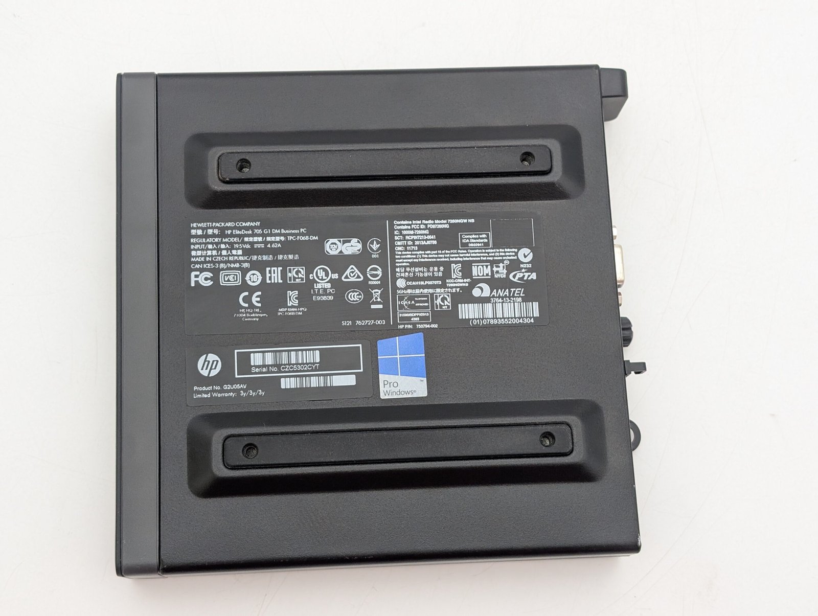 HP EliteDesk 800 G1 DM/i5-4570T/16GB/250GB (GENERALÜBERHOLT) (Kopija)