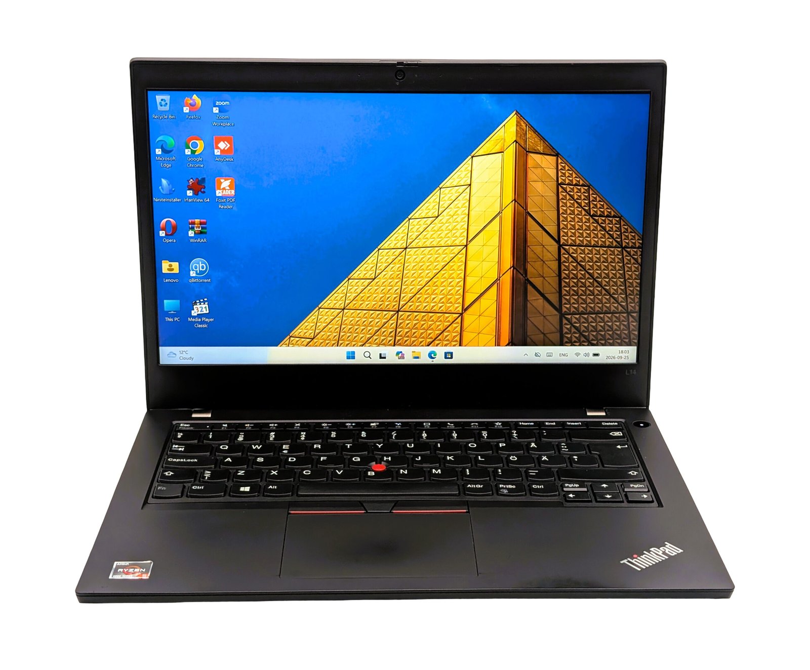 Lenovo ThinkPad L14 Gen 1/Ryzen 5-4500U/16GB/256GB (GENERALÜBERHOLT)