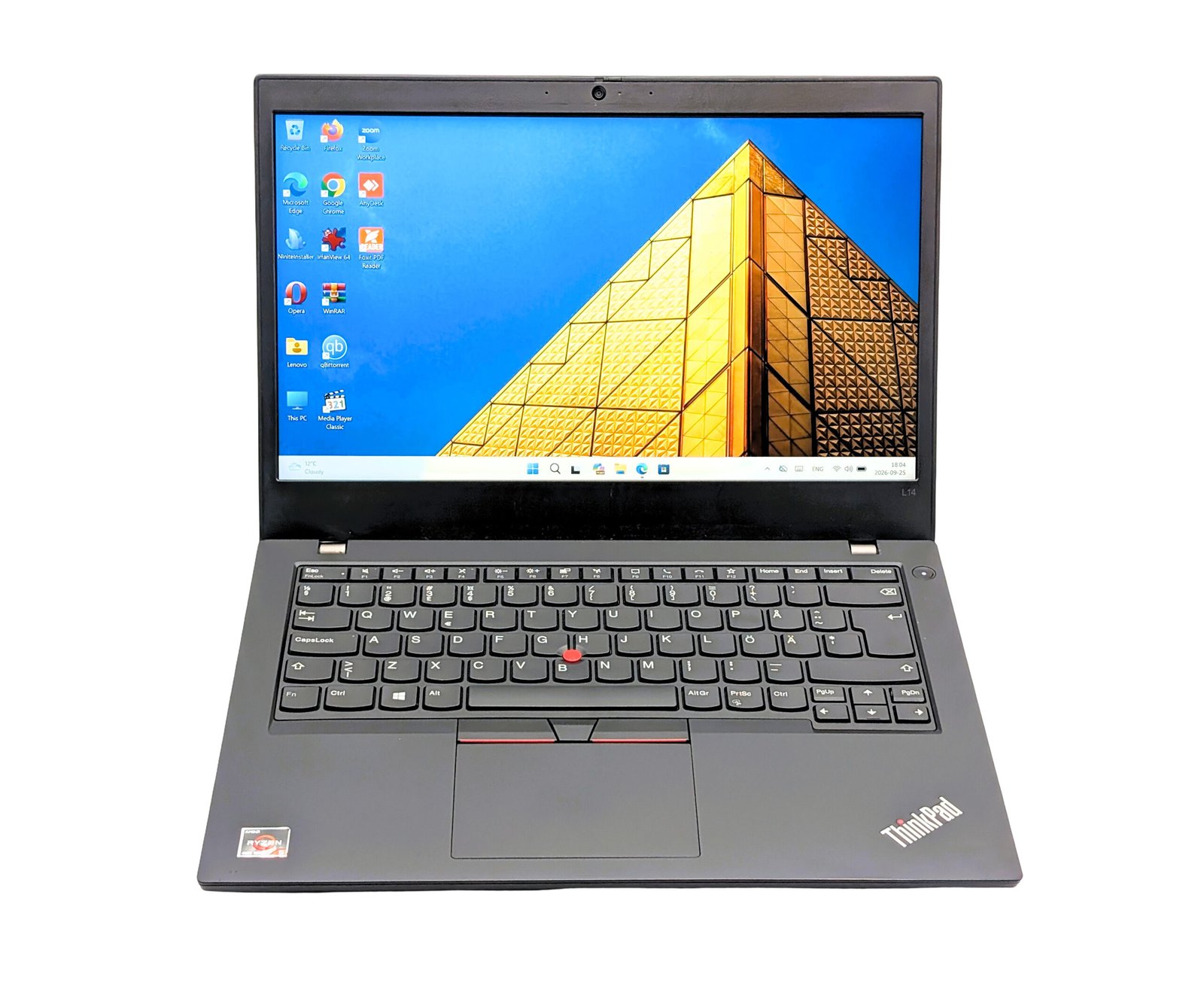 Lenovo ThinkPad L14 Gen 1/Ryzen 5-4500U/16GB/256GB (GENERALÜBERHOLT)