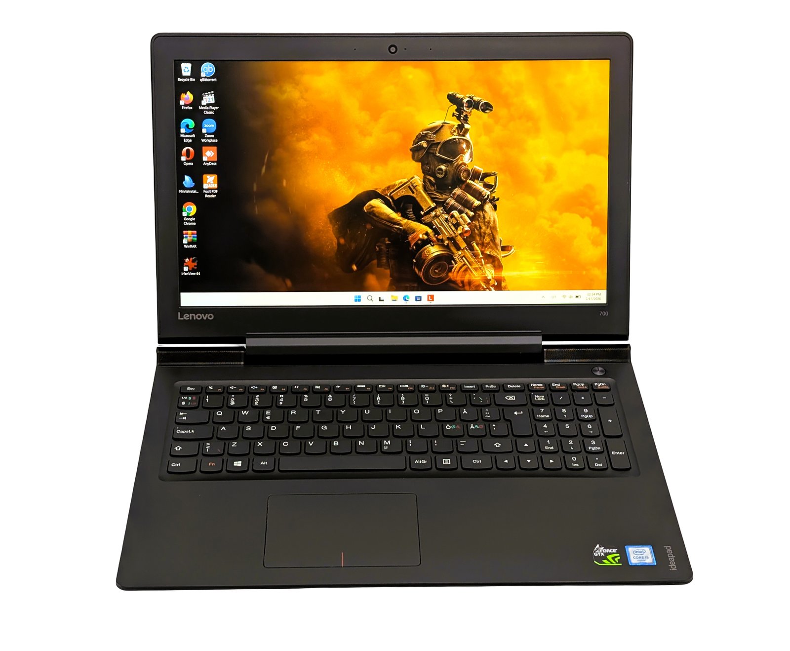 Lenovo IdeaPad Y700-14ISK/i5-6300HQ/8GB/256GB/R9 M275X 4GB (GENERALÜBERHOLT) (Kopija)